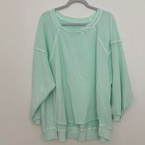 FP Movement by Free People Mint Sweatshirt